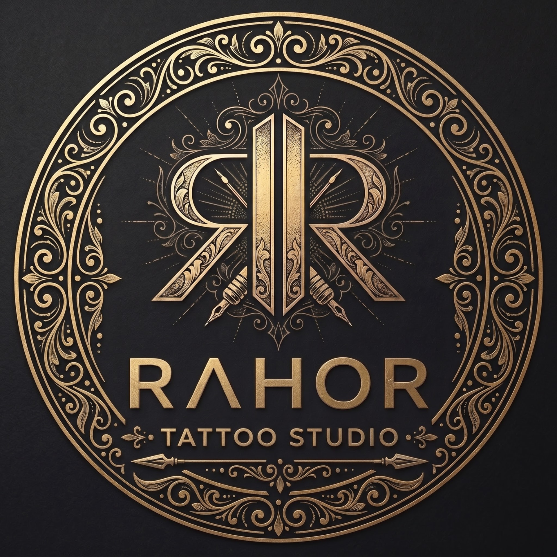 Logo Rahor Tattoo Studio